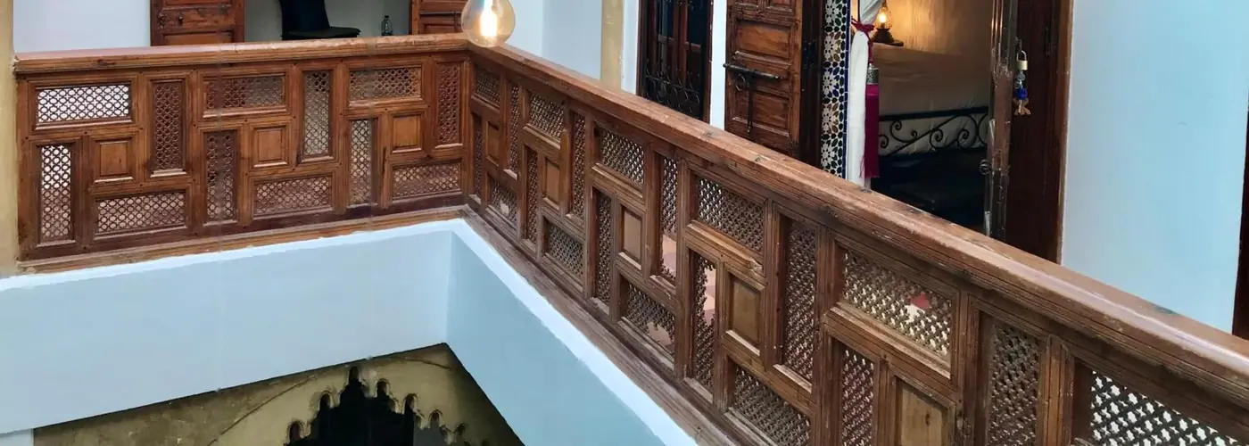 La galerie autour du patio